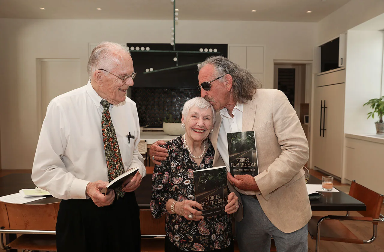 Kit, Sharon and Mitch with Drive a Senior